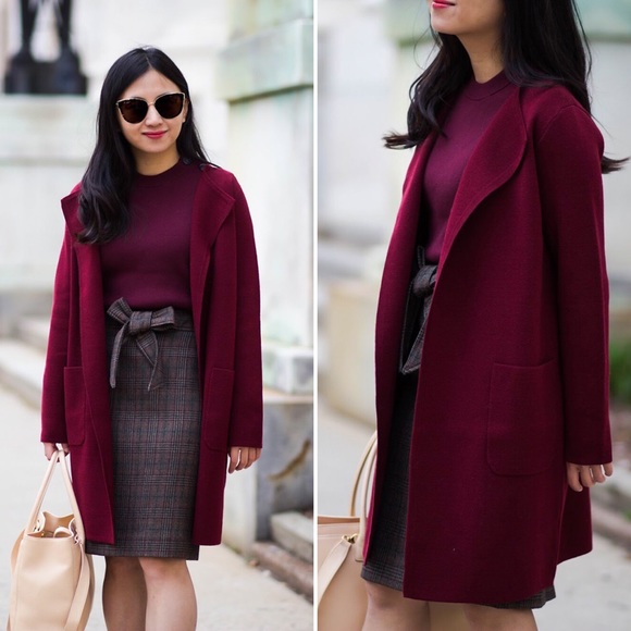 J. Crew Sweaters - J. Crew 365 Juliette Collarless Sweater-Blazer XS